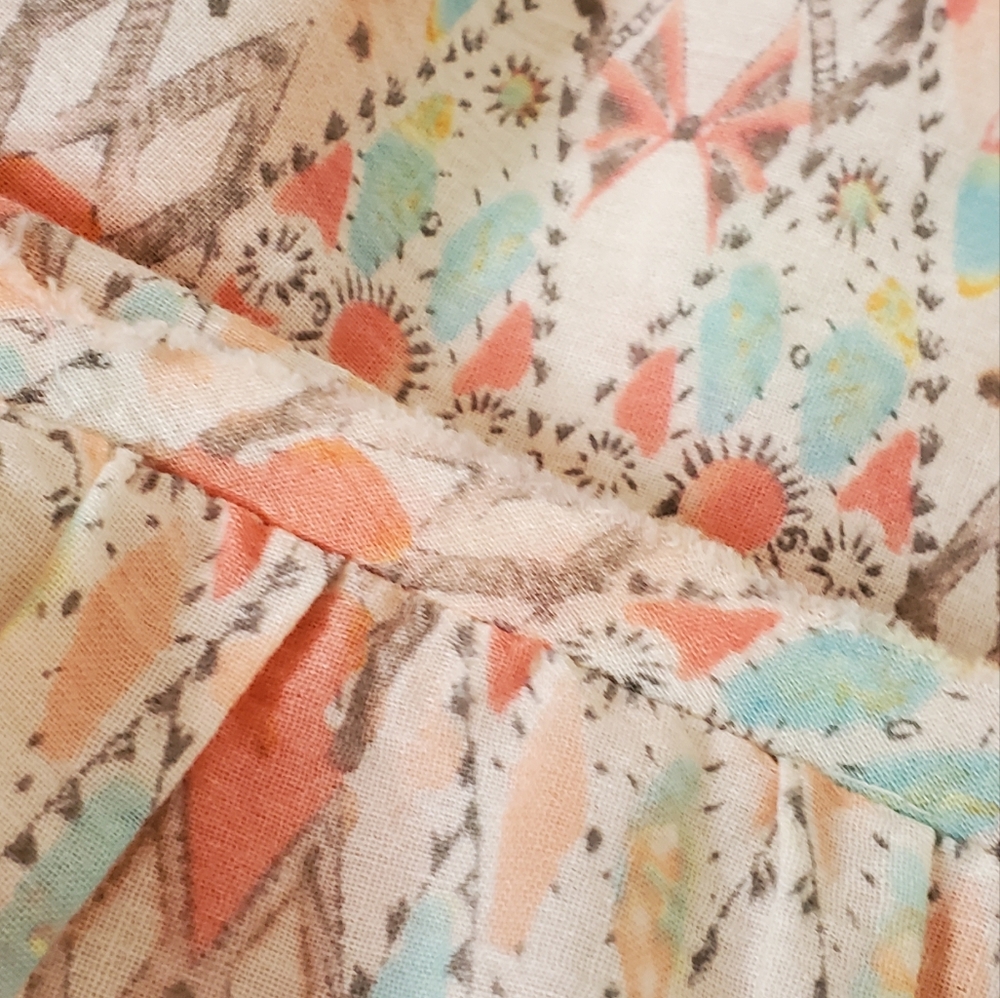 Anthropologie Saturday Sunday Cynthia Tiered Dress Size S - Picture 12 of 16